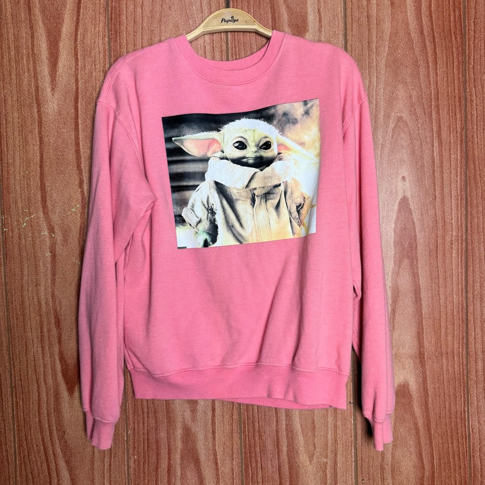 Pink Baby‎ Yoda Sweatshirt